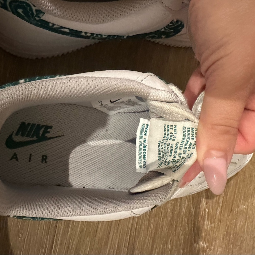 Nike Paisley AF1s - Picture 6 of 8